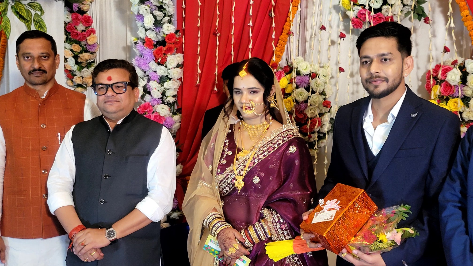 शुभ विवाह अवसर पर मंगलकामनाएँ