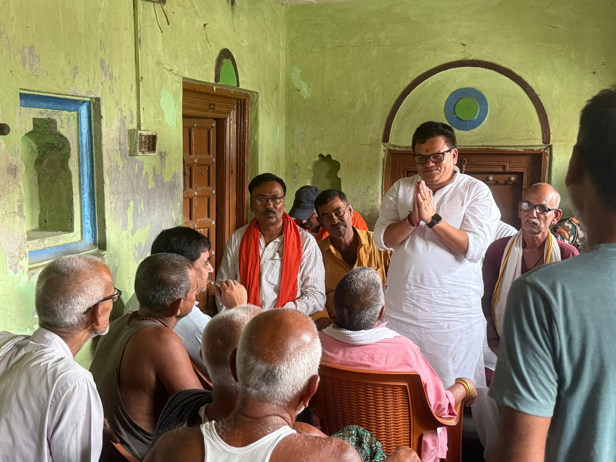 ग्राम बेली में माननीय प्रधानमंत्री श्री नरेंद्र मोदी जी के नेतृत्व में सेवा, सुशासन एवं राष्ट्र निर्माण के 12 स्वर्णिम वर्षों की उपलब्धियों को जन-जन तक पहुंचाने का सौभाग्य प्राप्त हुआ।