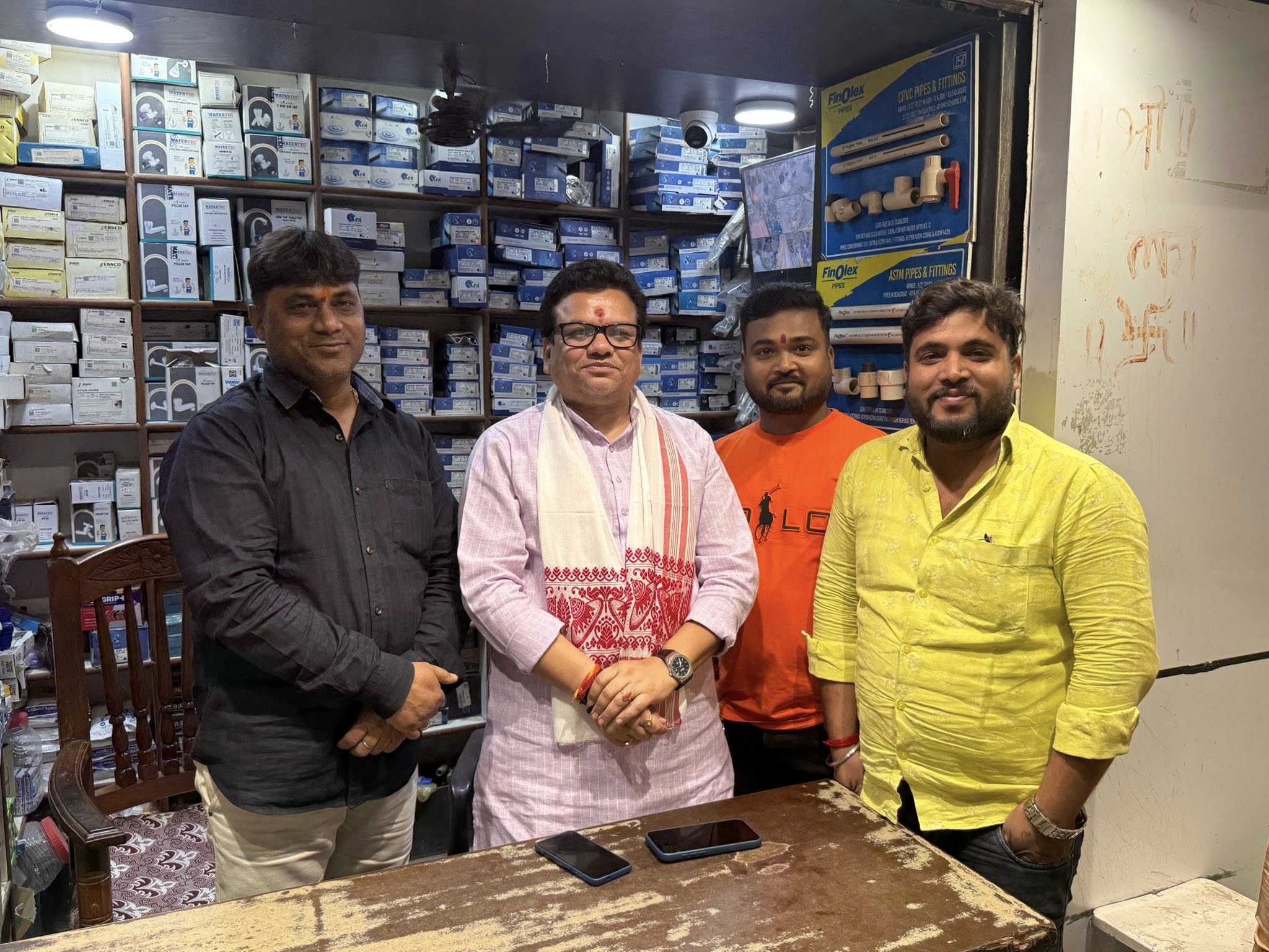 भारतीय जनता पार्टी, औरंगाबाद के सम्मानित कार्यकर्ता भाई पिन्टू गुप्ता जी से आत्मीय भेंट