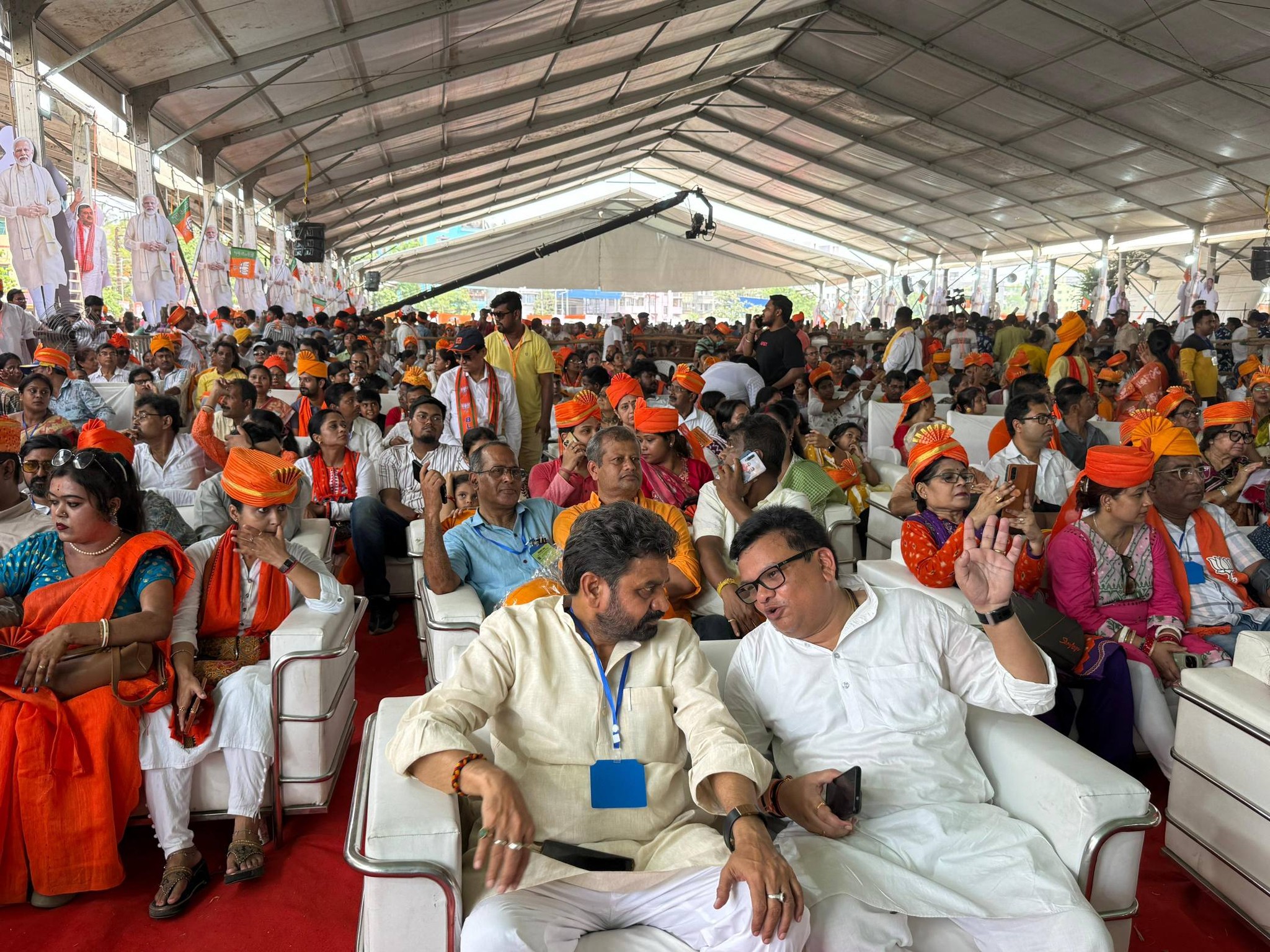 पश्चिम बंगाल में यशस्वी प्रधानमंत्री Narendra Modi जी की प्रस्तावित जनसभा स्थल का स्थलीय निरीक्षण