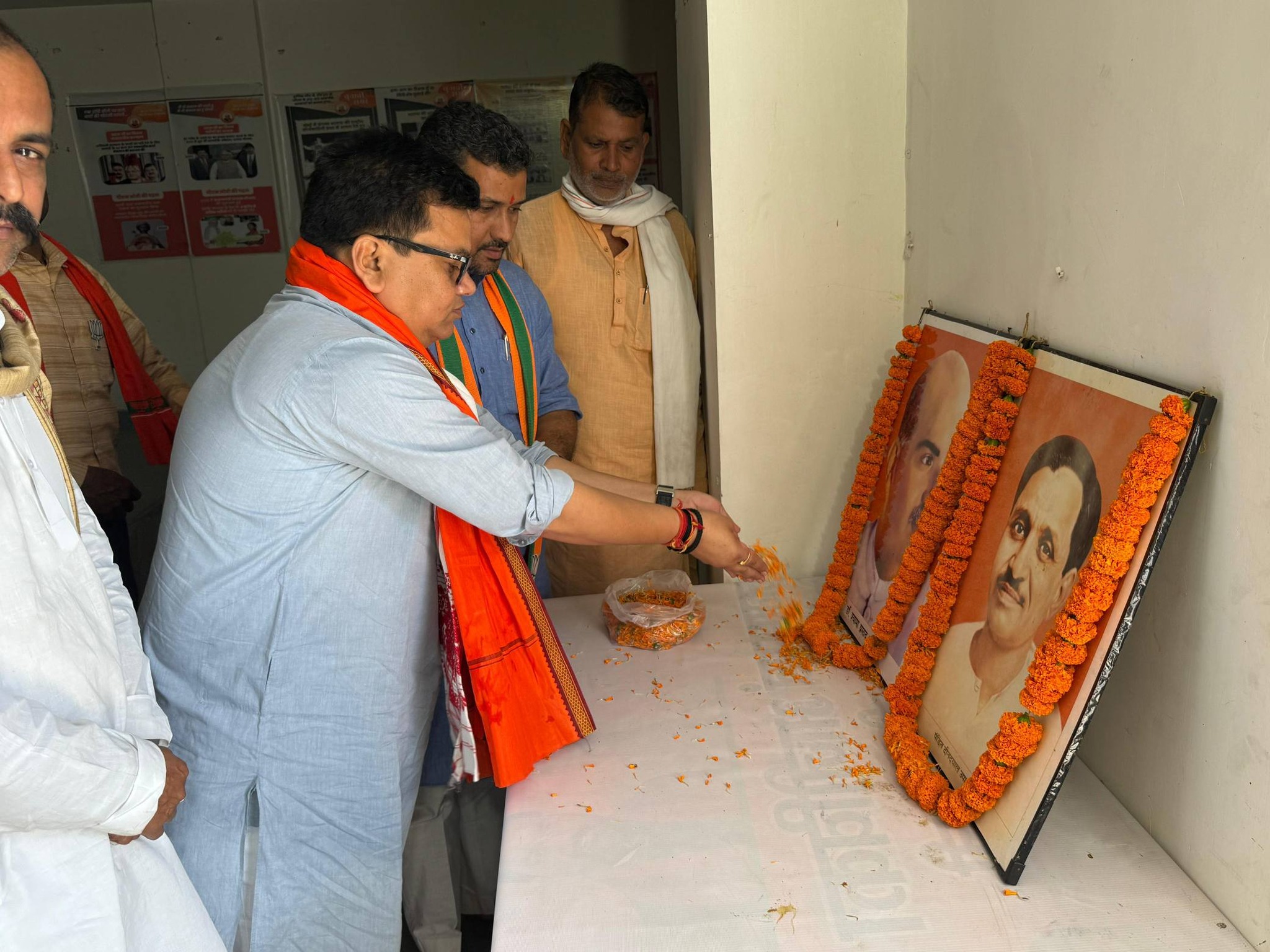 भारतीय जनता पार्टी, अरवल जिला इकाई द्वारा स्थापना दिवस तैयारी बैठक में सहभागिता