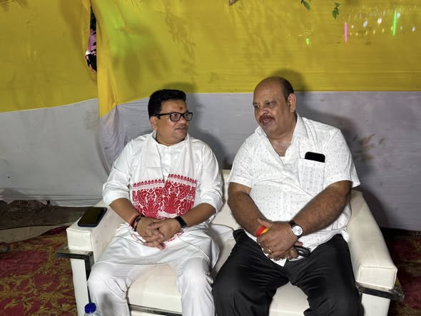 ग्राम - भरथौली, औरंगाबाद निवासी श्री सुदामा सिंह जी के सुपुत्री के वैवाहिक समारोह में सम्मिलित