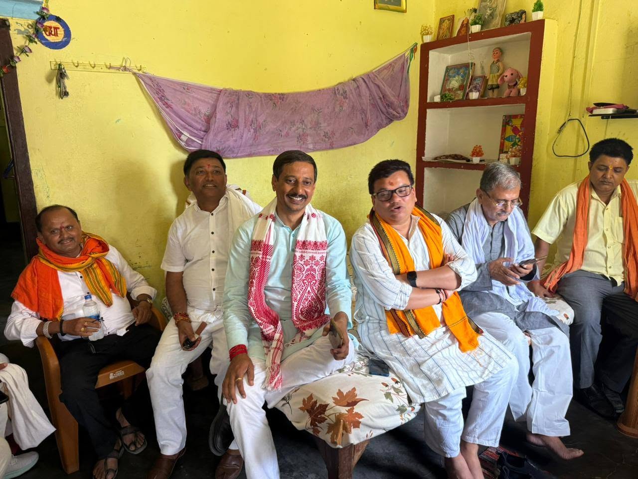 देव मंडल अंतर्गत ग्राम भतुबिगहा में आज अपने परिवारजनों एवं सम्मानित ग्रामीणों से आत्मीय संवाद करने का सौभाग्य प्राप्त हुआ।