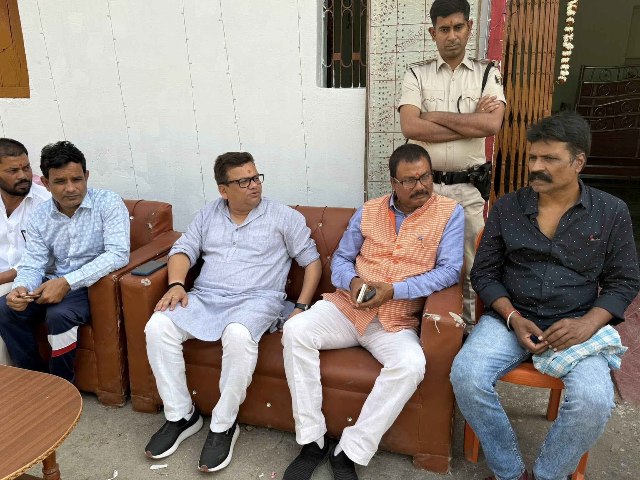 पंकज कुमार सिंह जी की भतीजी के शुभ विवाह समारोह में शामिल