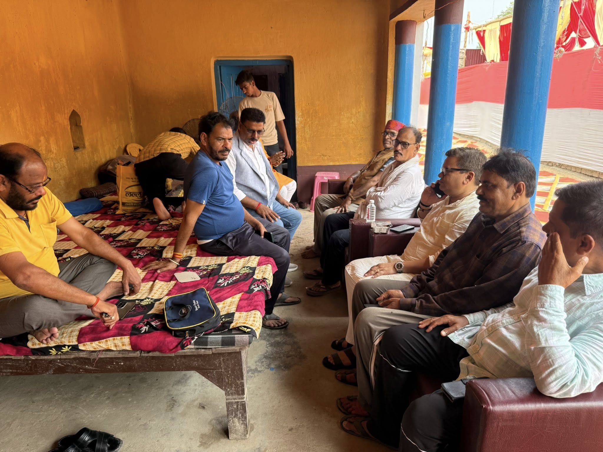 जयपुर में रणजीत कुमार सिंह जी के यहाँ आयोजित शुभ विवाह समारोह में शामिल