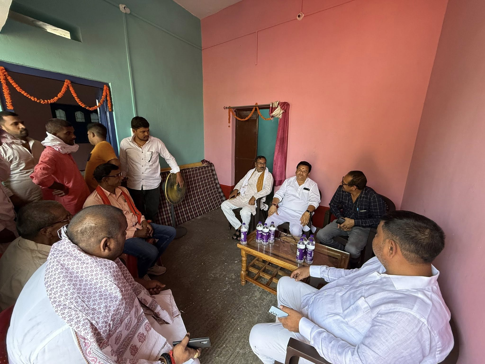ग्राम - सोहरैया, औरंगाबाद में श्री कमलेश सिंह जी के सुपुत्री के वैवाहिक समारोह में सम्मिलित