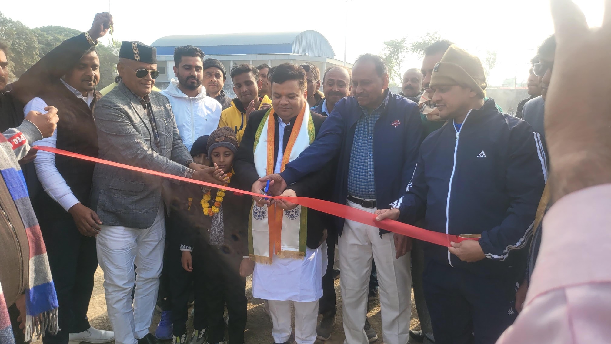 औरंगाबाद गोल्ड कप फुटबॉल टूर्नामेंट 2026 उद्घाटन समारोह