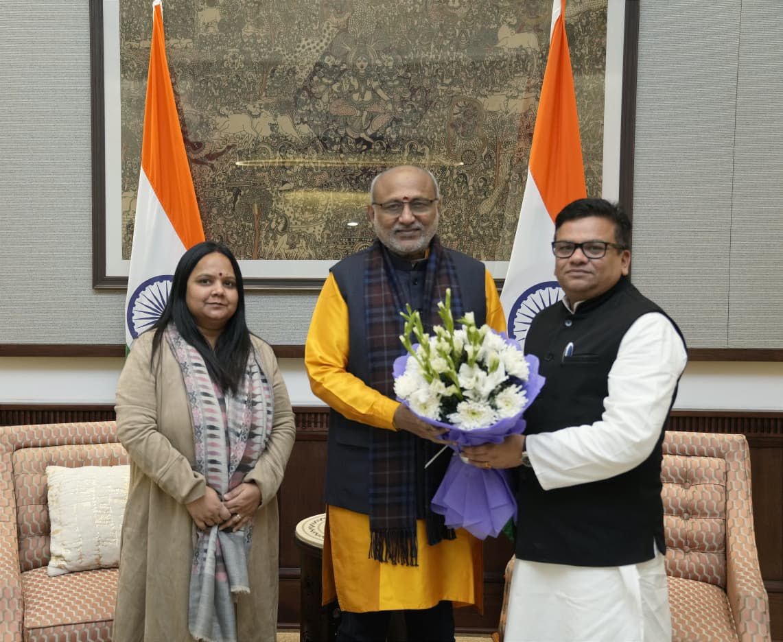 माननीय उपराष्ट्रपति श्री सी.पी. राधाकृष्णन जी से शिष्टाचार भेंट