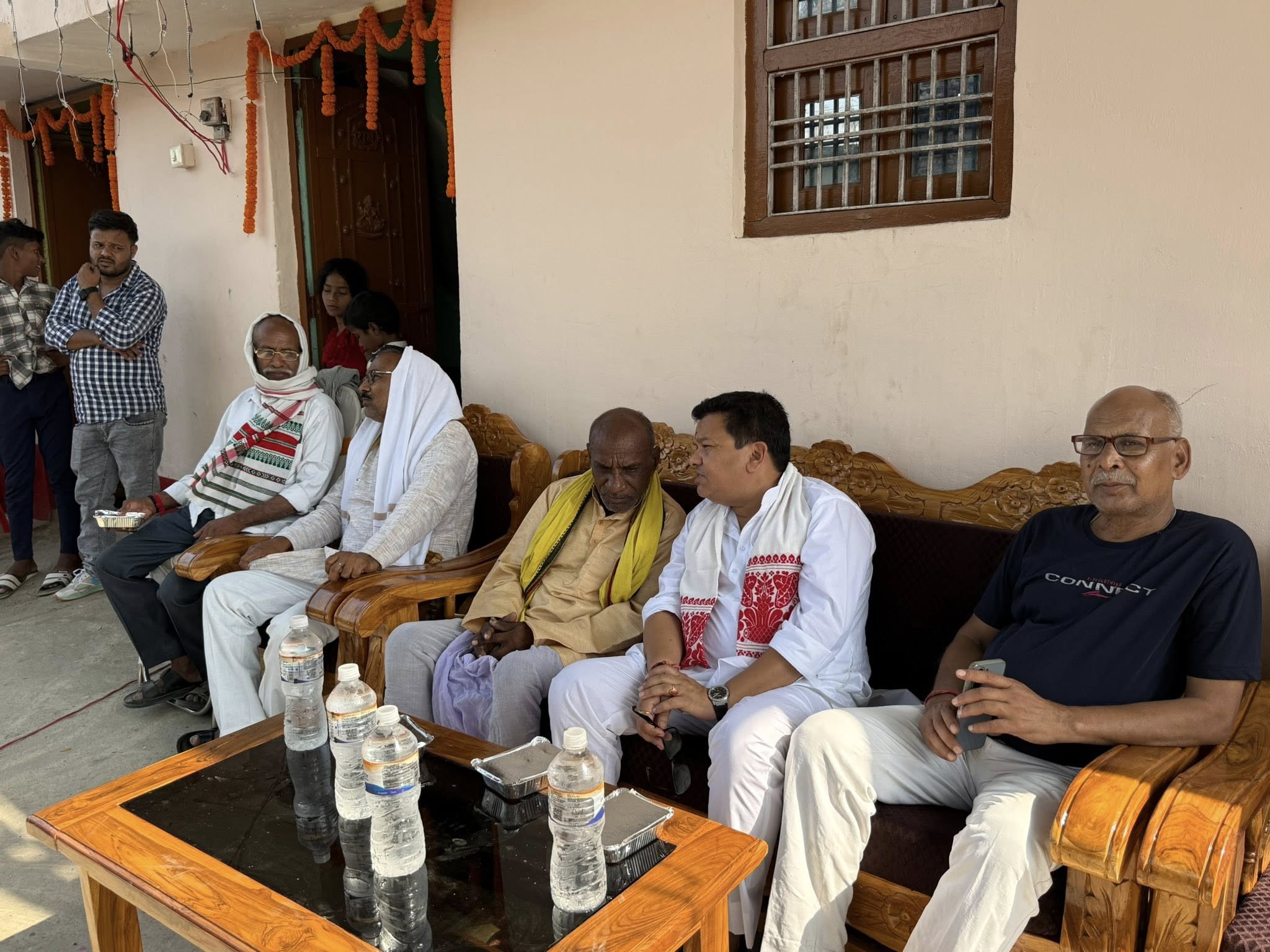 ग्राम - जमालपुर, औरंगाबाद में श्री रामाशीष सिंह चंद्रवंशी जी के सुपुत्री के वैवाहिक समारोह में सम्मिलित