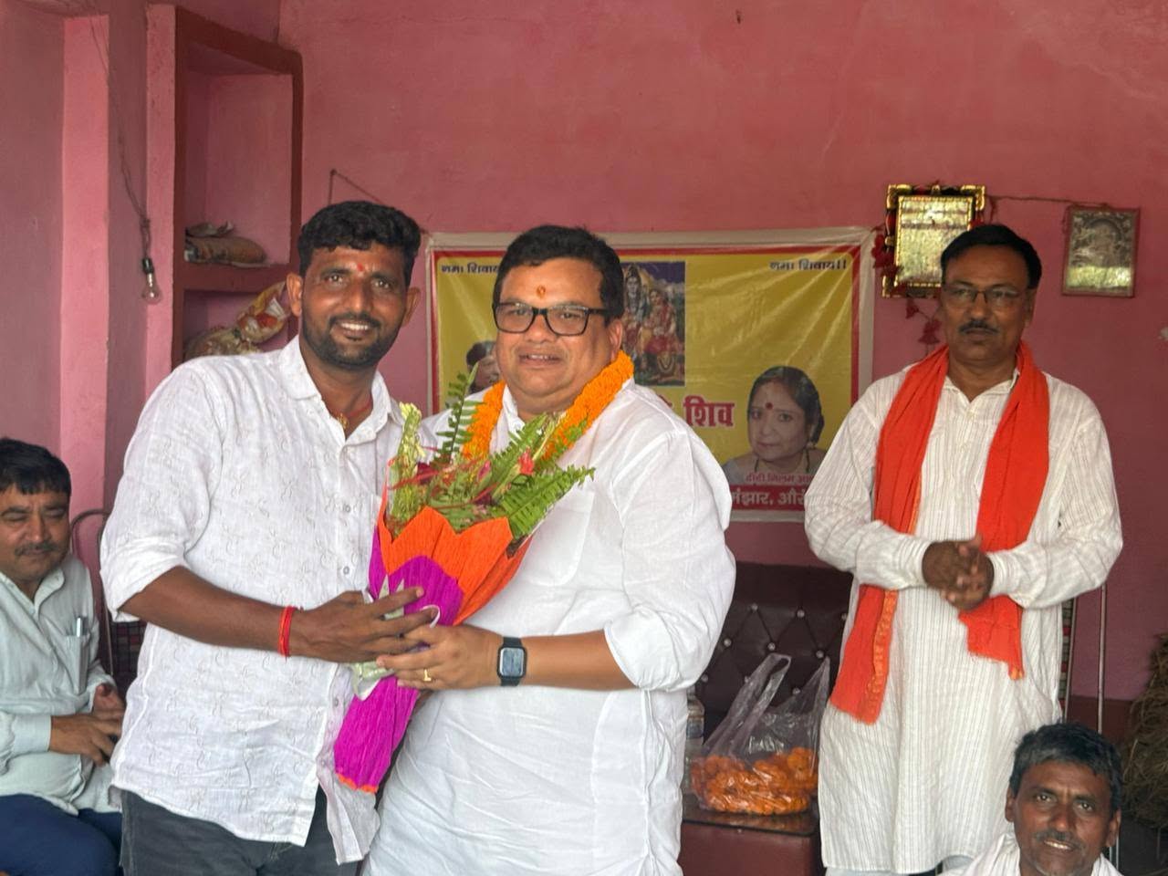 ग्राम मंझार में माननीय प्रधानमंत्री श्री नरेंद्र मोदी जी के नेतृत्व में सेवा, सुशासन एवं राष्ट्र निर्माण के 12 स्वर्णिम वर्षों की उपलब्धियों को जन-जन तक पहुंचाने का सौभाग्य प्राप्त हुआ।