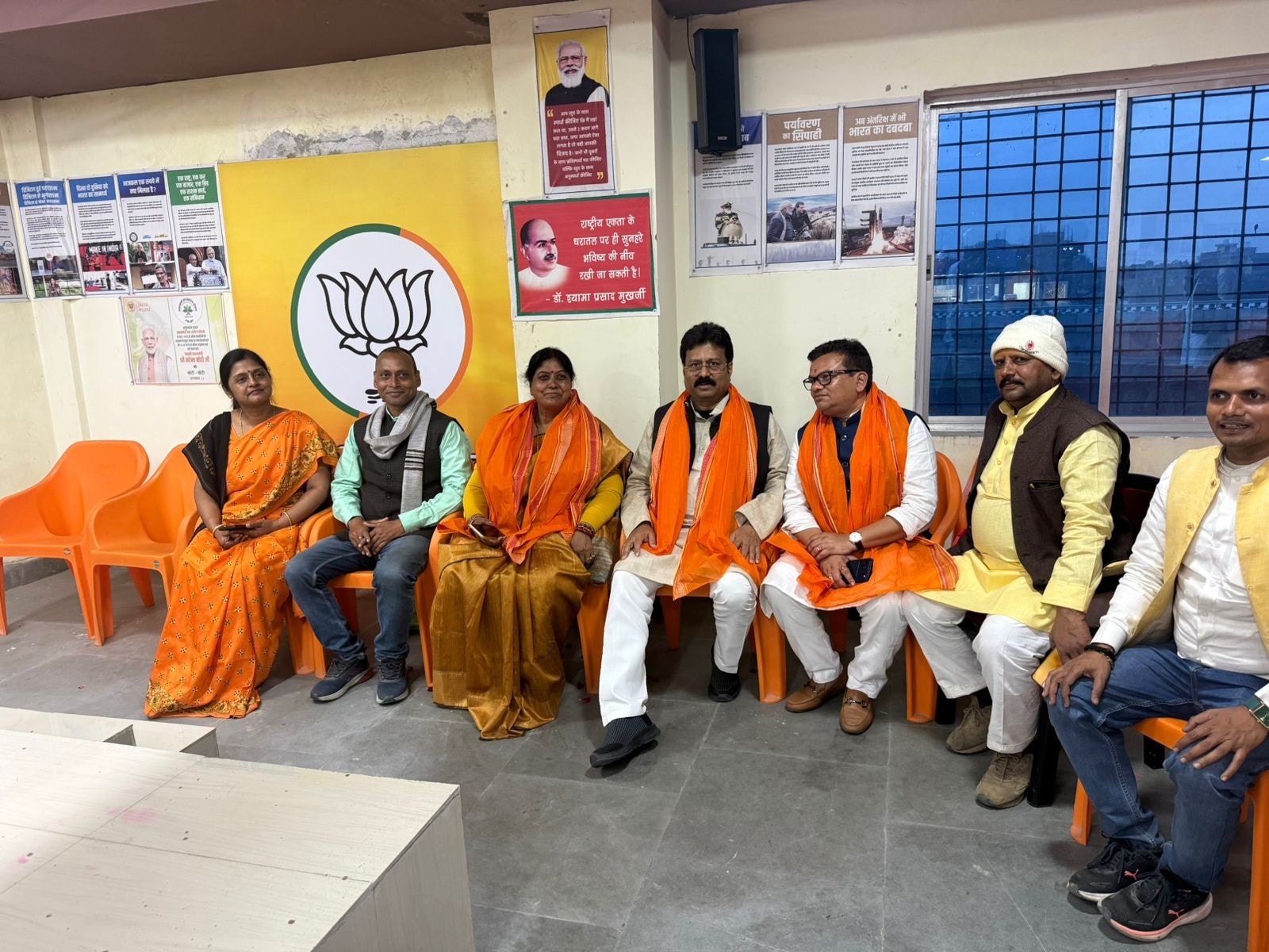 प्रदेश अध्यक्ष जी की उपस्थिति में कोर कमेटी सह संगठनात्मक बैठक