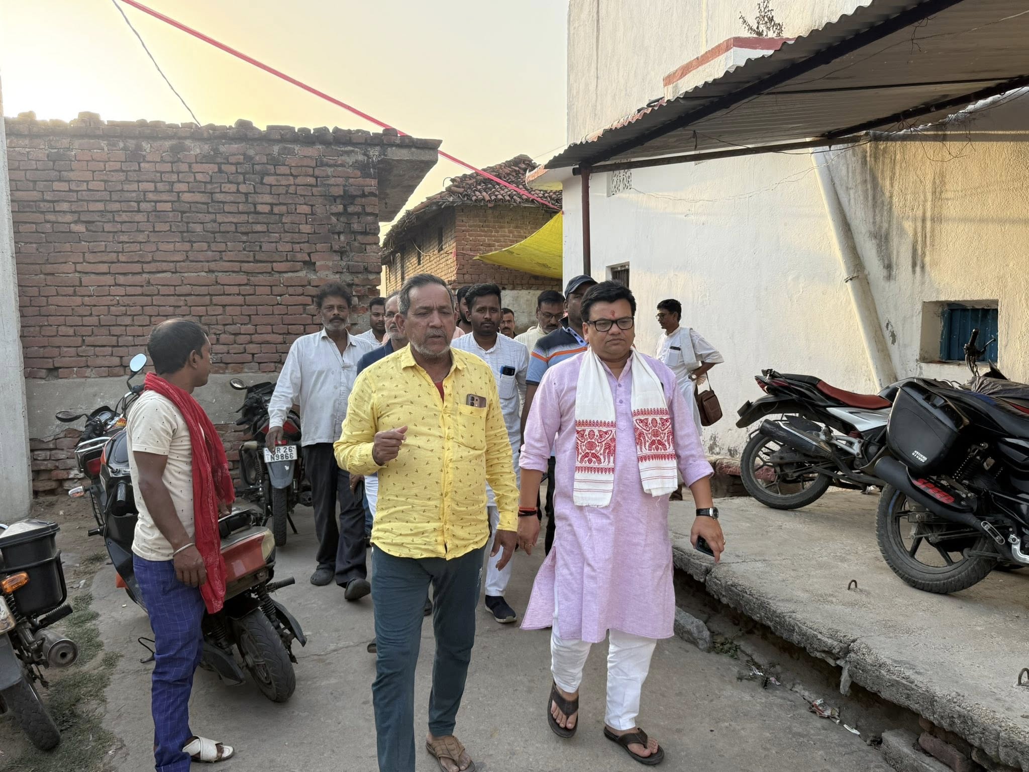 रामविलास नगर, भरथौली निवासी आदरणीय नरेन्द्र सिंह जी के भाई श्रीनिवास सिंह जी के निधन का अत्यंत दुःखद