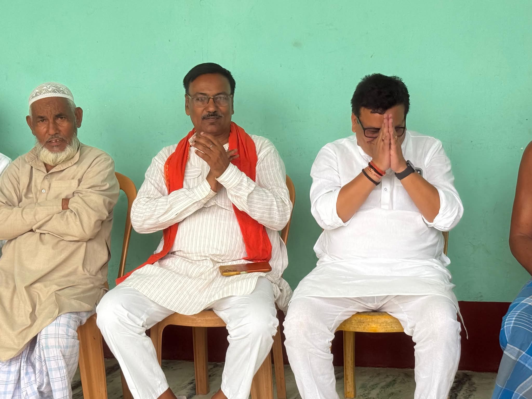 "12 साल विश्वास के, विकास के, जनकल्याण के" औरंगाबाद विधानसभा के औरंगाबाद प्रखंड अंतर्गत ग्राम धंनधवा में