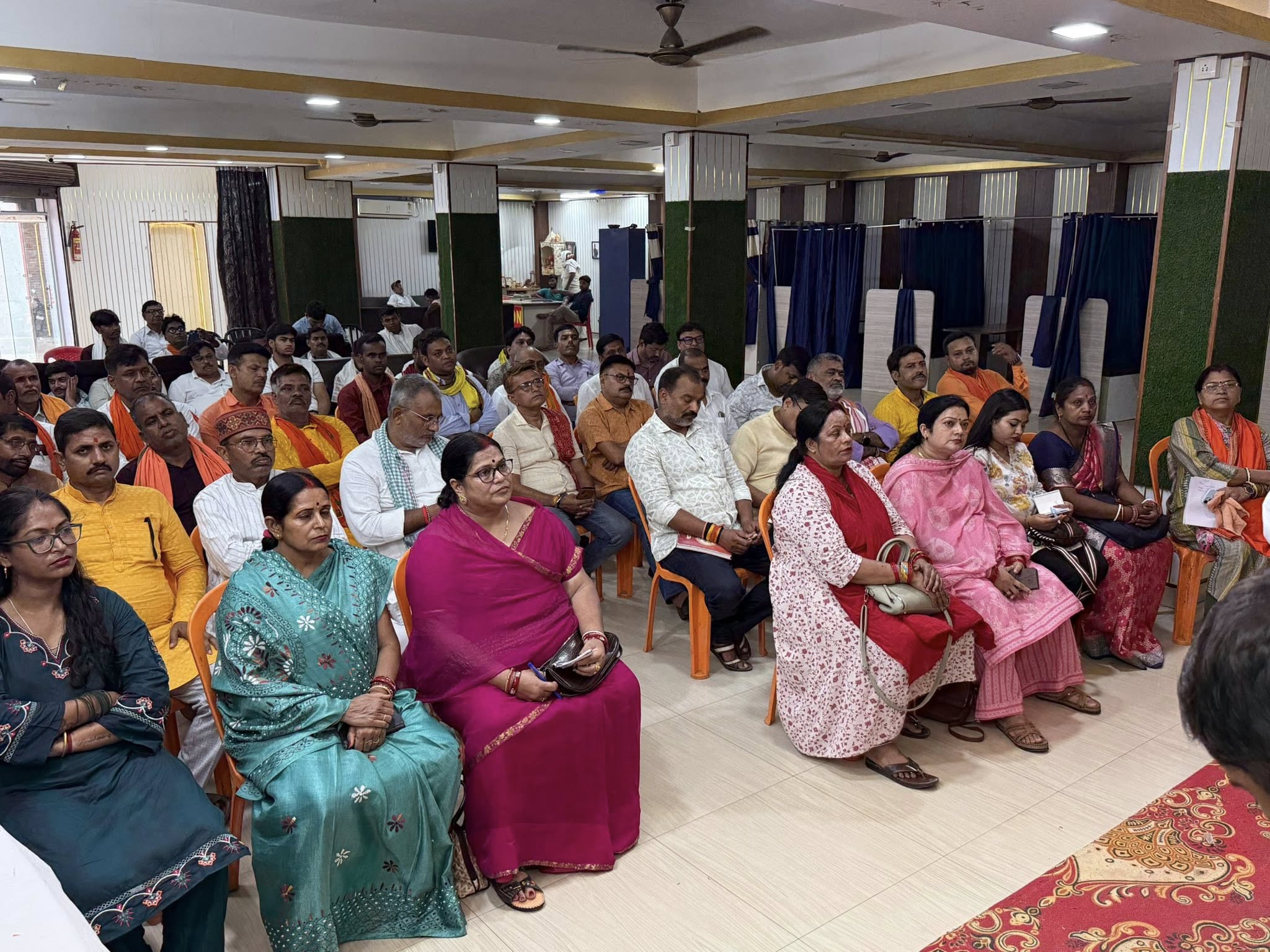 भारतीय जनता पार्टी, औरंगाबाद जिला द्वारा आयोजित आगामी प्रशिक्षण कार्यक्रम की तैयारियों को लेकर समीक्षा बैठक