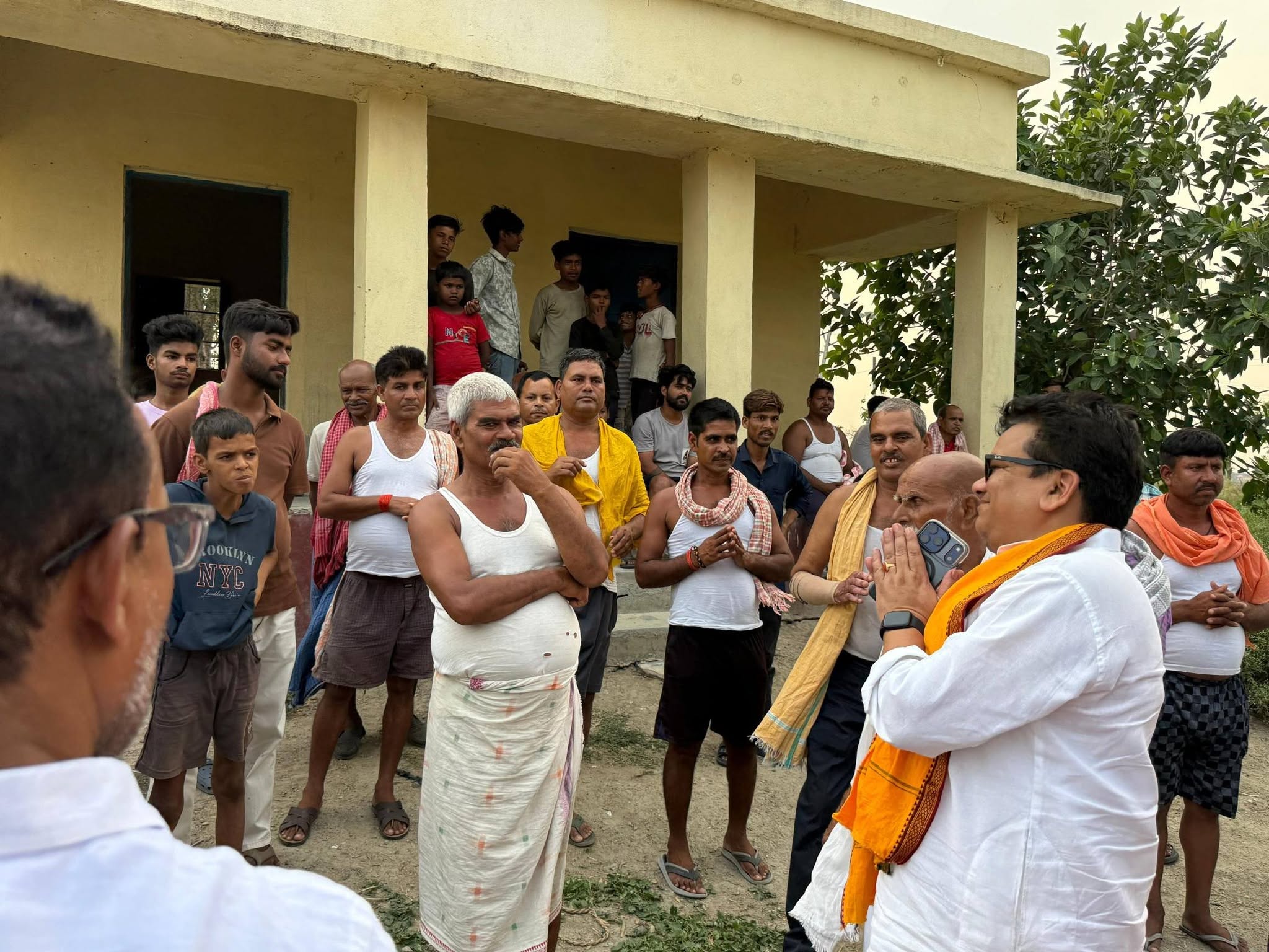 ग्राम पंचायत परसडीह के ग्राम जयश्री बिघा में सम्मानित ग्रामवासियों से आत्मीय संवाद हुआ।